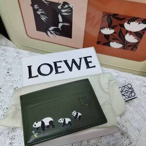 Loewe Suna Fujita Panda Card Holder